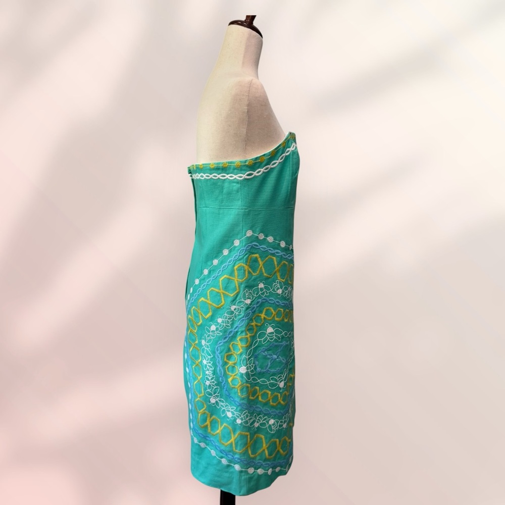 Lilly Pulitzer Bowen Strapless Dress - Picture 4 of 12
